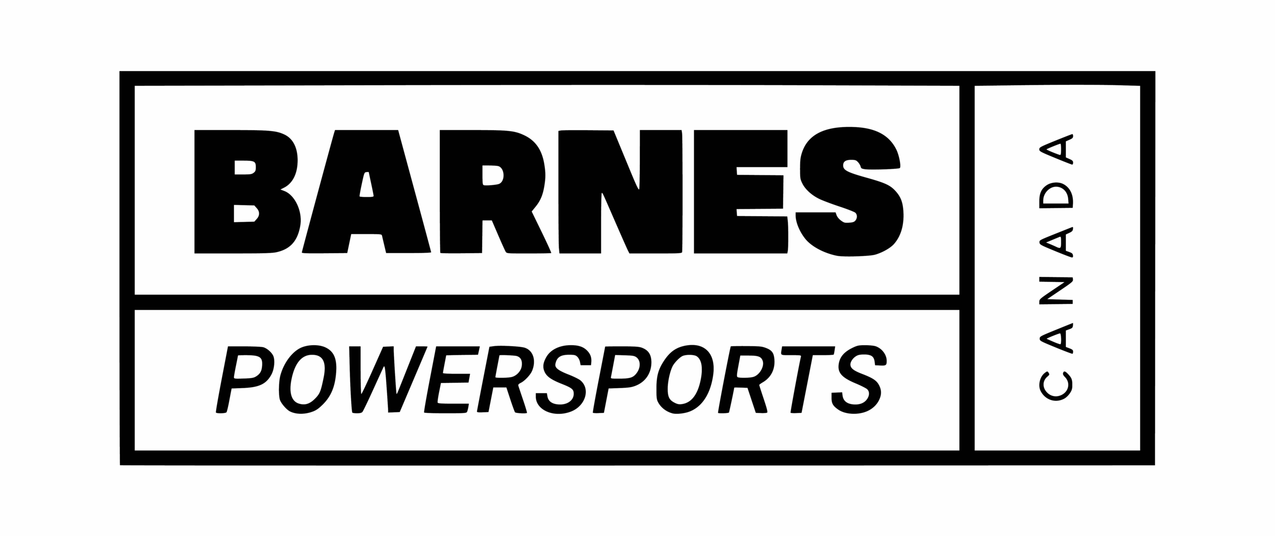 Barnes Powersports Logo - Simple - Black